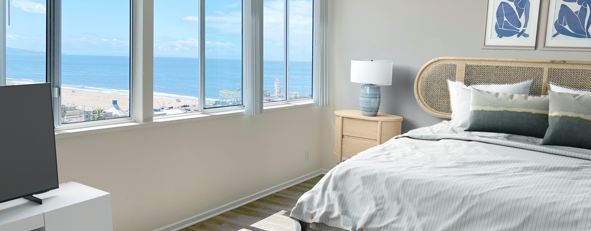 Bedroom with View at Pacific Plaza