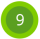 circular number 9