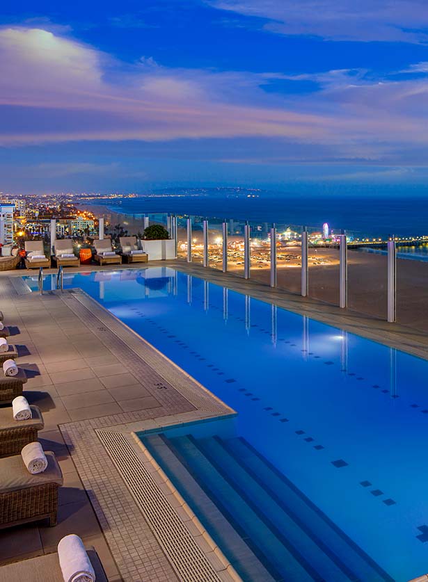 1221 Ocean Avenue Apartments rooftop pool