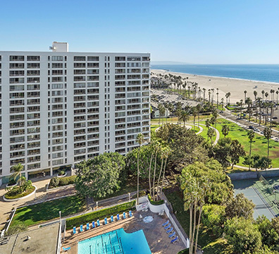 The Shores Santa Monica apartments at the beach